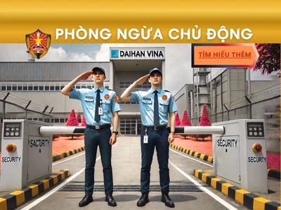DỊCH VỤ BẢO VỆ NHÀ MÁY