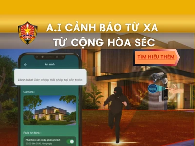 CHỐNG TRỘM THÔNG MINH BẰNG A.I