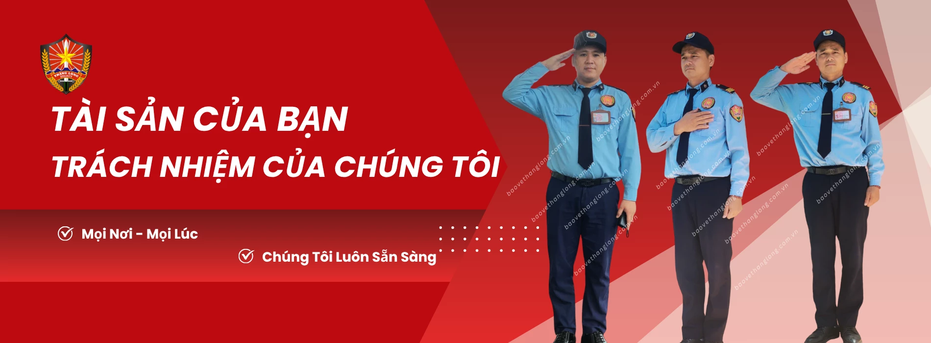Công ty bảo vệ uy tín tại TP HCM